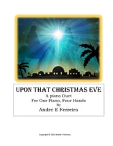 Upon That Christmas Eve piano sheet music cover